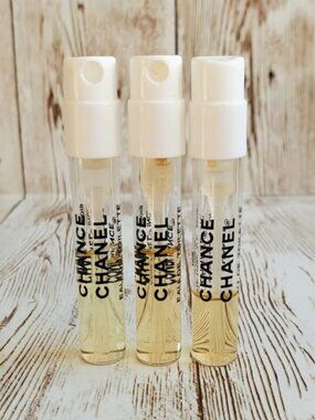2x Chanel Chance Original Spray Women's Samples 1 Bonus